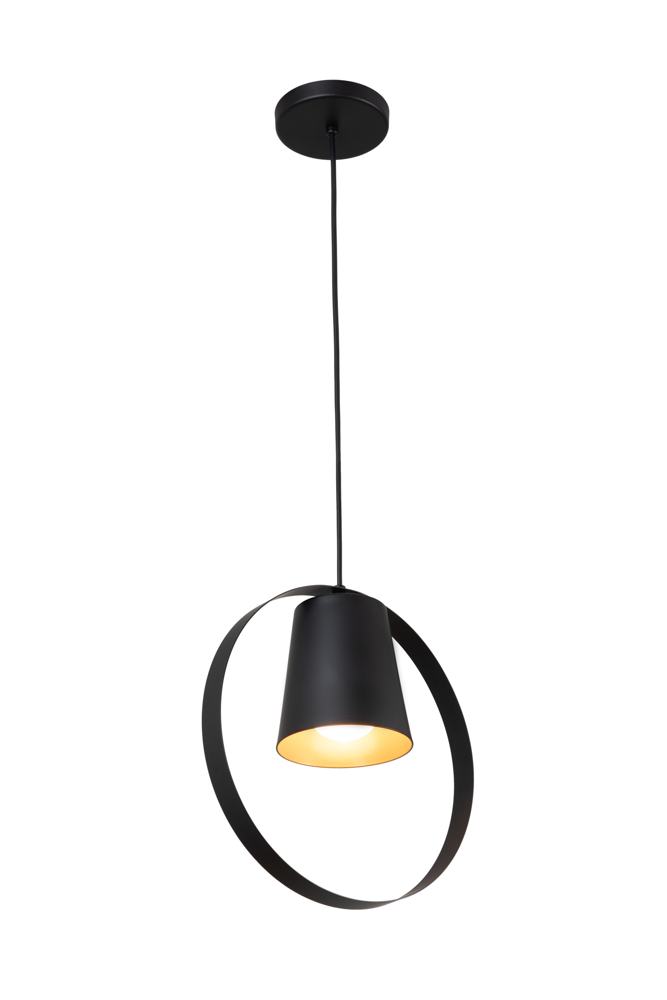 PENDENTE THOMAS BALDY REDONDO PRETO - COD 5911.03
