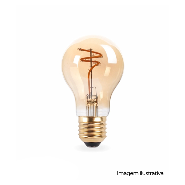 LAMPADA A60 AMBER TWIST 2200K 02W - COD 655