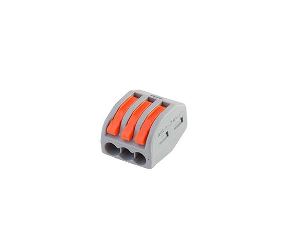 CONECTOR DE EMENDA E DERIVA 0,5A4MM, 3P, 32A, CZ - COD CE4323