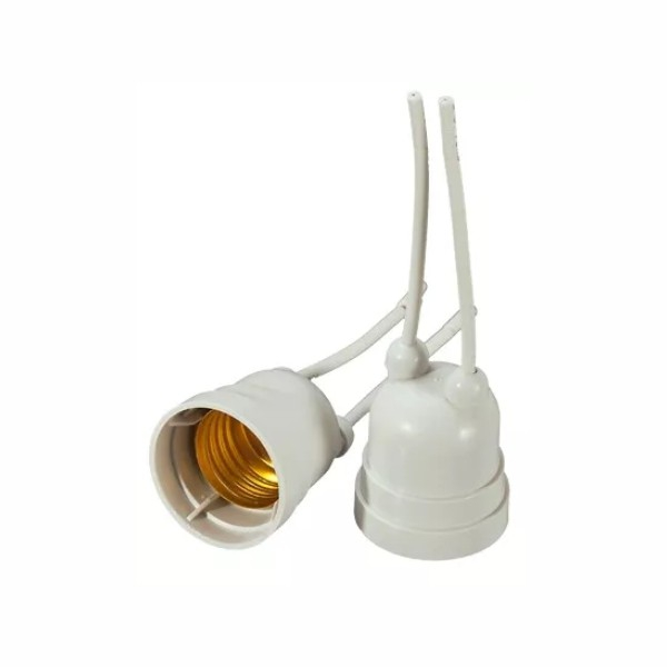 SOQUETE C/ RABICHO BRANCO 4A/250V - COD 30135