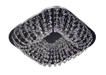 PLAFON STADIUM CRISTAL QD 45X45CM