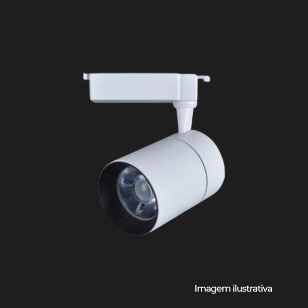 LED SPOT TRILHO ELEGANCE T1 BR BR6500K 30W BIV COD 251081377