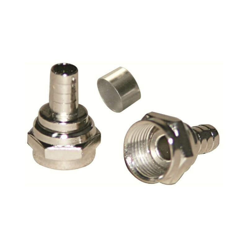 CONECTOR MET RG59U NIQ C/ANEL ENC - COD 041825