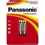 PILHA PANASONIC ALCALINA AAA 2UND COD 7626