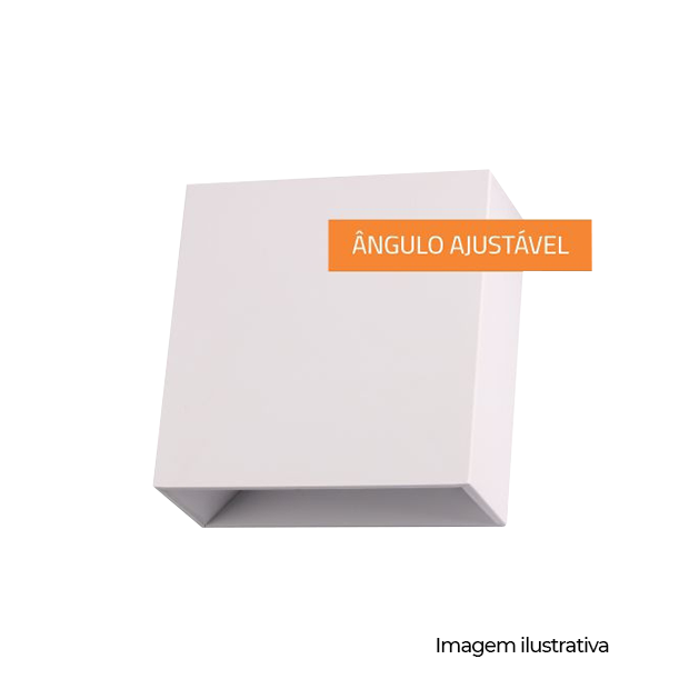 ARANDELA WIDE BRANCA 3000K 04W - COD 842