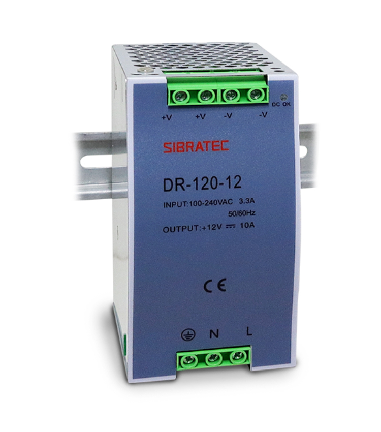FONTE CHAV. DIN 110/220V - 12V - 120W-12V - DR-120 - 10A COD 012503