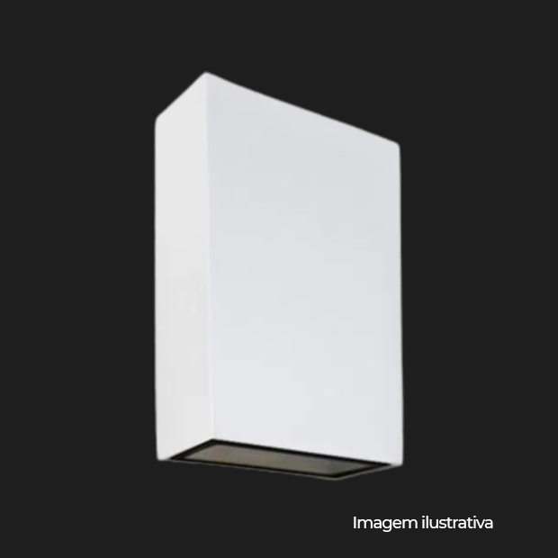 ARANDELA MINCE LED ABS IP65 4W BI-VOLT 3.000K - BRANCO COD 26033004