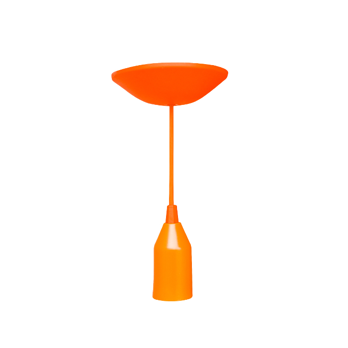PENDENTE FIT E 27 LARANJA