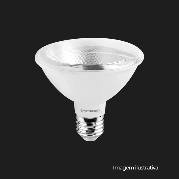 LAMPADA PAR30 LED 10W 740LM 2700K E27 85-240V IP65 - COD SE-115.455
