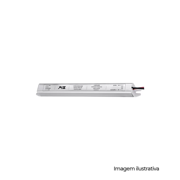FONTE SLIM 200W 12V 16,6A 127V - COD 3.650.7503
