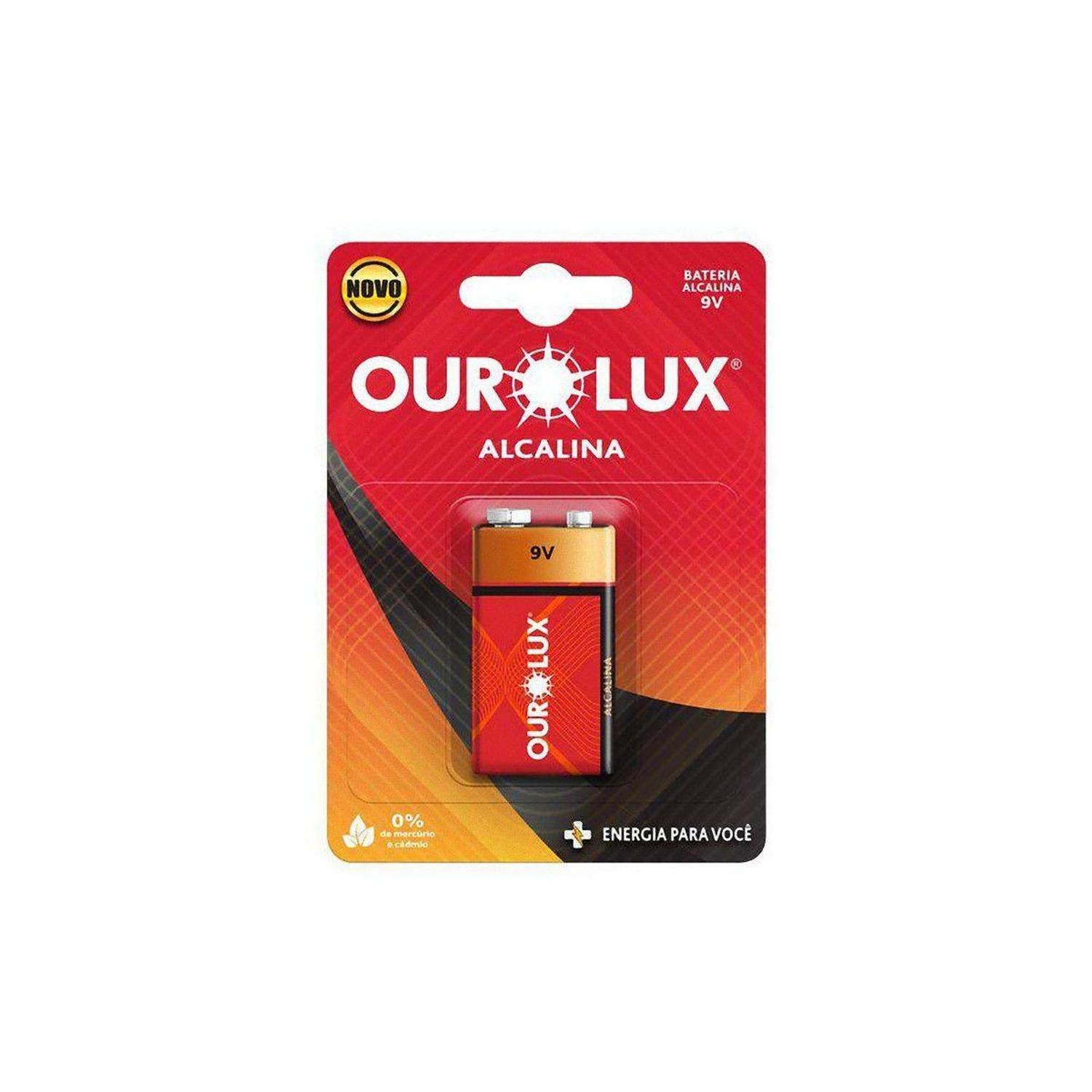 PILHA - BATERIA QUADRADA ALCALINA 9V 48 BLISTER - COD 27250C