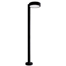 POSTE JARDIM LED 1,00M PRETO 6.500K