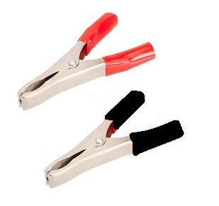 GARRA JACARE BATERIA 50A MED PT/VM UND COD 4.31.26