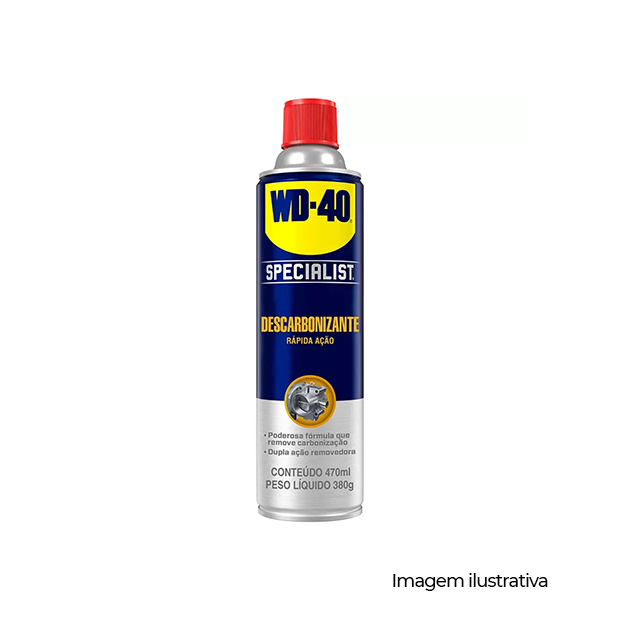 DESCARBONIZANTE SPECIALIST WD-40 RÁPIDA AÇÃO