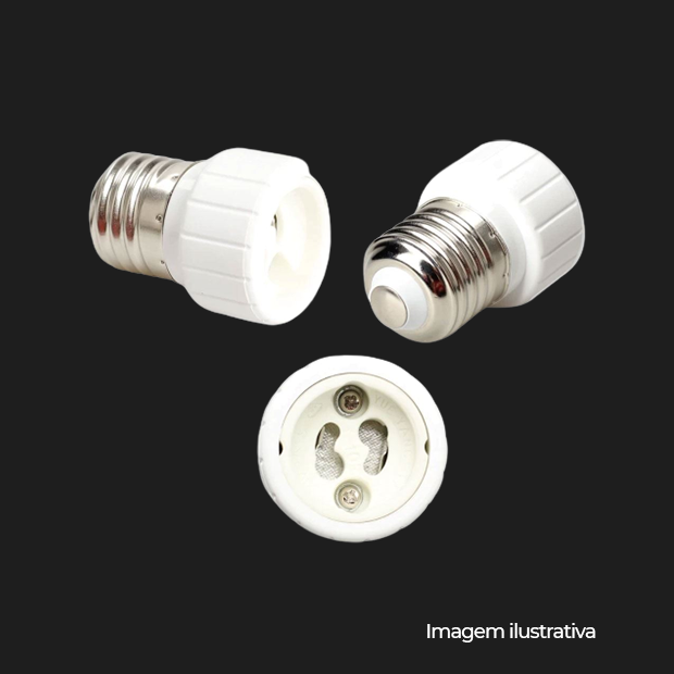 SOQUETE ADAPTADOR E-27 P/ GU-10 - COD 072775