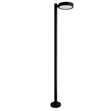 POSTE JARDIM LED 2,00M PRETO 6.500K