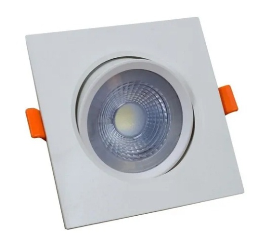 SPOT EMB EASYLED 7,5CMX7,5CM 3W 6400K - COD YQ093036BCDEAV2