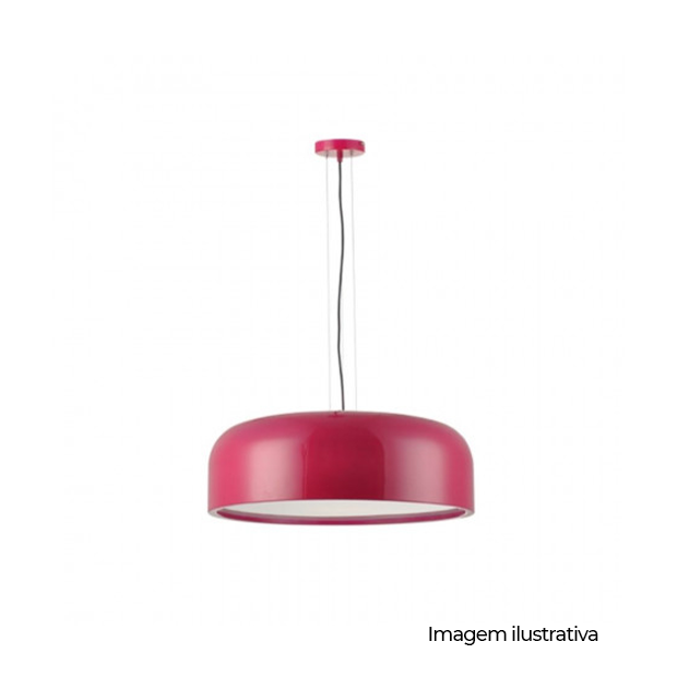 PENDENTE BACCINO 3XE27 MARSALA AÇO COD 489580000