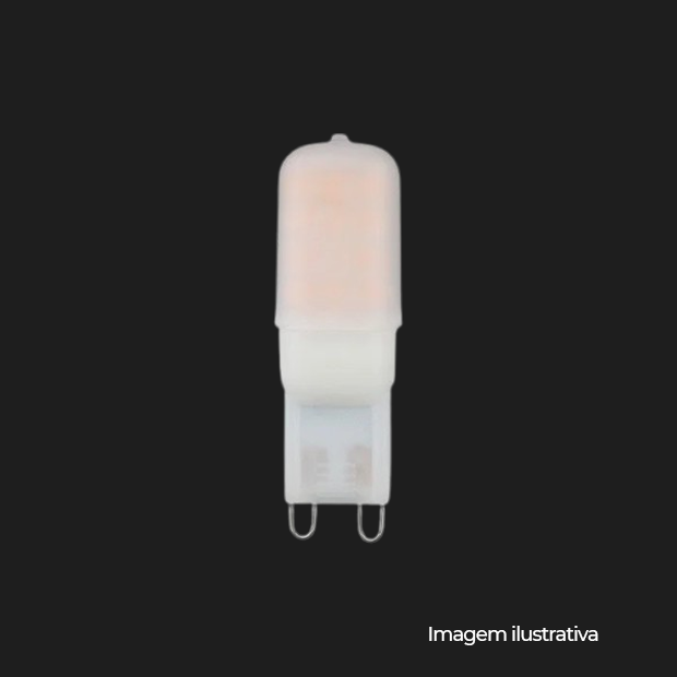 LAMPADA LED G9 3.5W 420LM 2700K 85-240V BIV - COD SE-265.2103