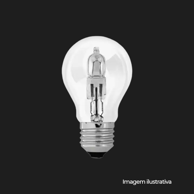 LAMP ECO HALOGEN CLARA H100 70W 127V - COD 02134
