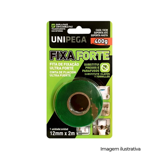 UNIPEGA FIXA FORTE 12MM X 2M COD EXP0535.0004
