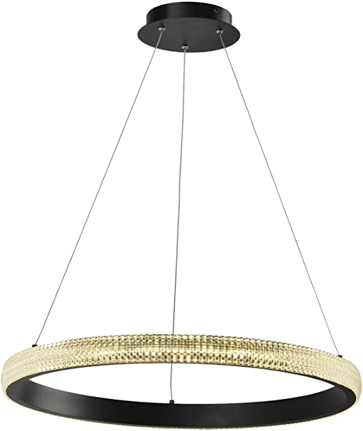 PENDENTE ANILLA SL-5953 H1 SAND+BK - COD SL-5953/H1 BK