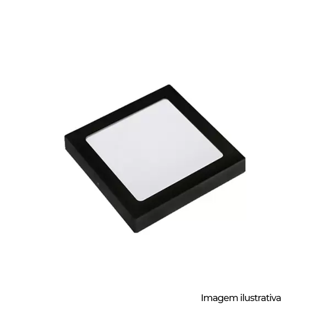 PAINEL LED POP-SOBR-QUA-22-BR6500K-18W-BIV-1080-PS-PR COD 903071378