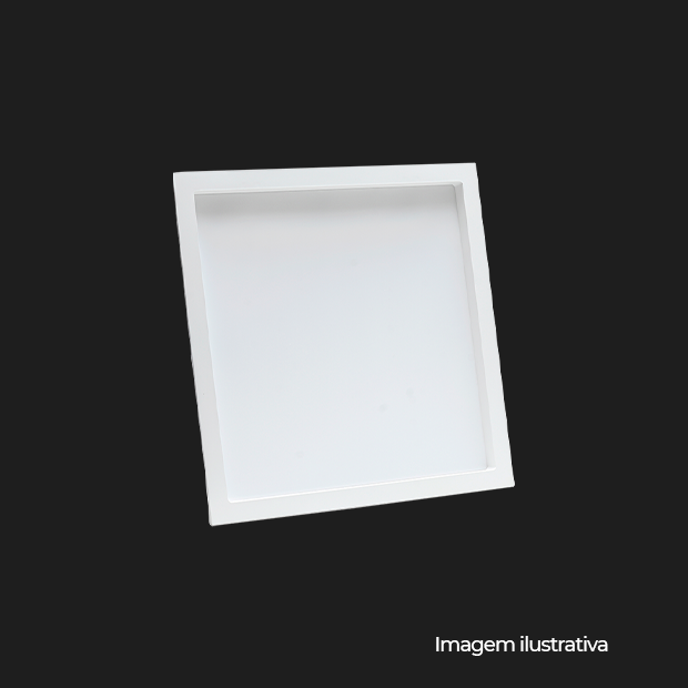 PAINEL LED COMFORT 24W QUAD NE4000K BRANC NEUTR BIVOLT - COD. 908100875
