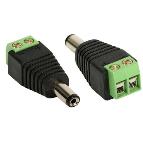 PLUG P4 MACHO C/ BORNE 5X5 2,1MM - COD 01101N