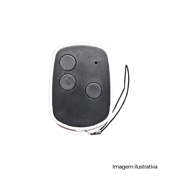 CONTROLE REMOTO 433MHZ POWERTECH 3 BOTOES - COD 2363