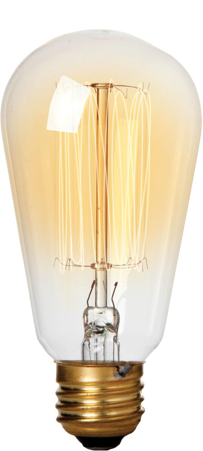 LAMPADA ANTIQUE ST58 INCANDESCENTE 40W 127V E27 GOLD