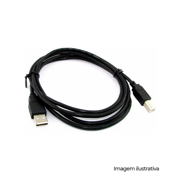 CABO IMPRESSORA USB-A MACHO X USB-B MACHO 2.0 3M