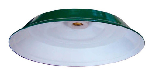 LUMINARIA BEDD ALUM. 12 VERDE/BRANCO - BD12