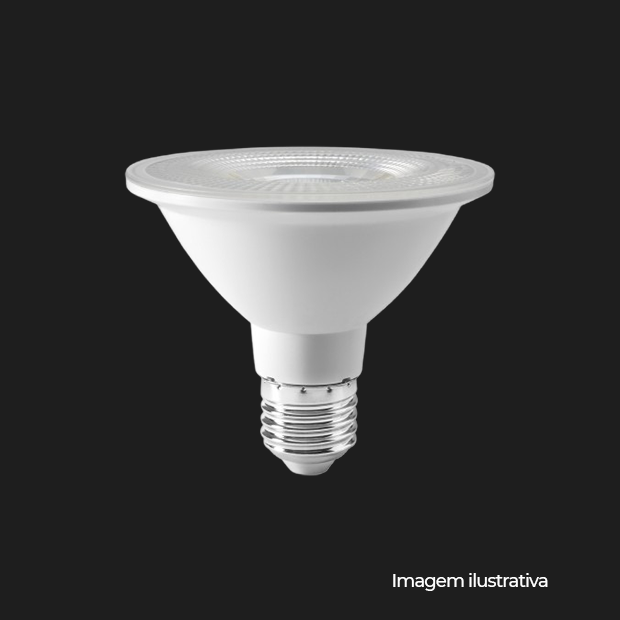 SE-115.1462 - PAR3LAMPADA DE LED  10W 38O 780LM 2700K E27 85-240V CRYSTAL - LOTE: AUTO004035 COD 200002712