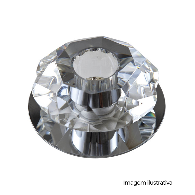 SPOT CRISTAL OCTOGONO EMB. G9 40W 100-240V