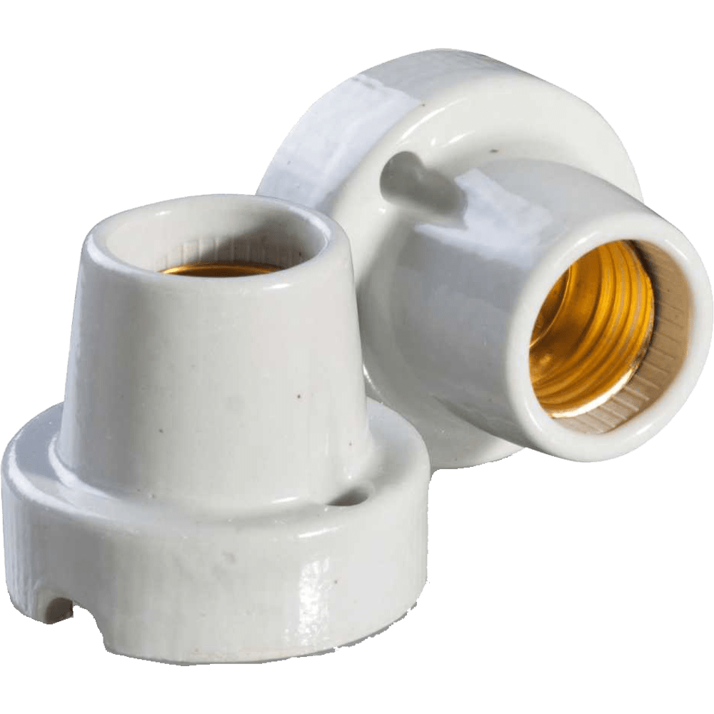 SOQUETE PORCELANA CONIC REFORCADO 4A/250V - COD 30240