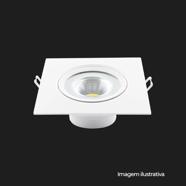 LUMINARIA DE LED-SPOT-SUPIMPA-QUA-AM3000K-7W-BIVOLT-NH630 COD 863070572