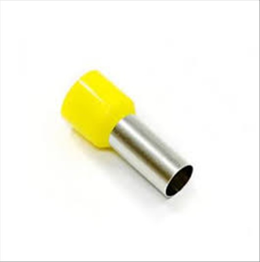 TERMINAL PRE TUBULAR ISOL SIMPLES AM 25MM - COD CT3813