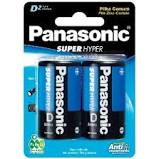 PILHA PANASONIC SUPER HYP GRANDE 2 UN COD 7616
