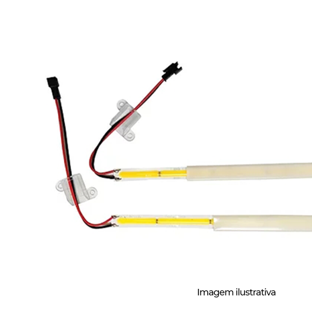 PERFIL C/ FITA DIRETO NA REDE 110V 3000K - COD 3176