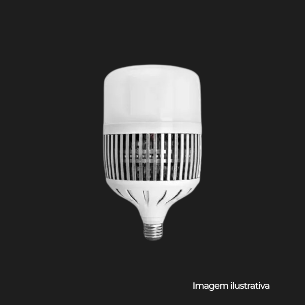 LAMPADA LED BULBO T132 75W AUTOVOLT 6500K COD LLB675C7500 LUMENS E27