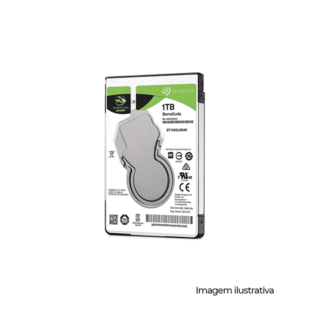 HDD BARRACUDA 1TB ST1000LM048 NOTEB 2,5 - COD SE302