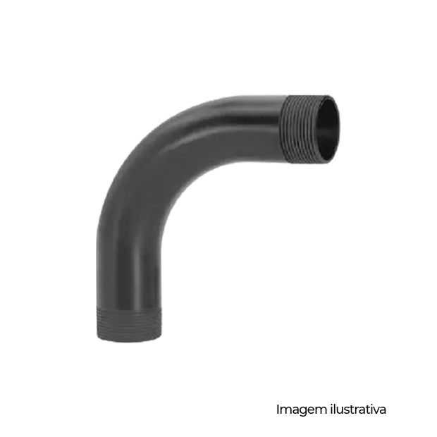 CURVA 90 LGA ELETRODUTO PVC ROSC 3/4 CB - COD 093667