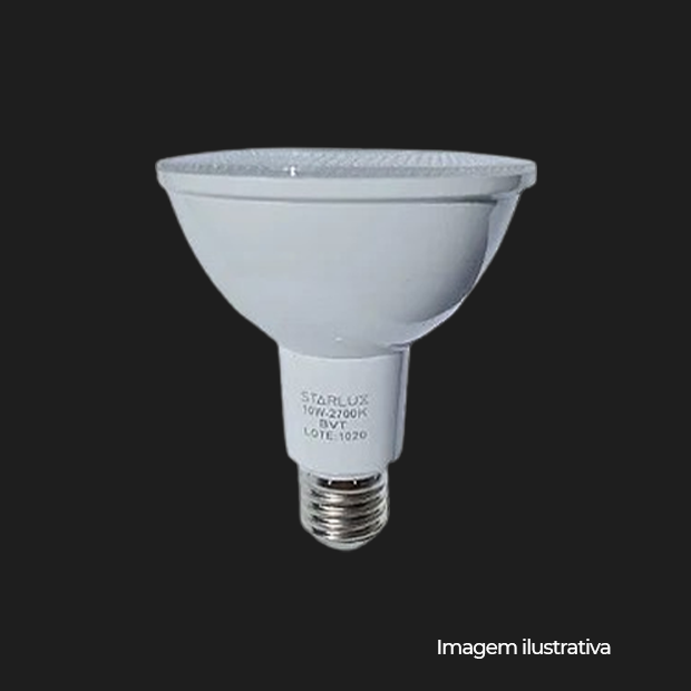 LAMPADA LED PAR30 10W  36  2700K  BVT - 900LM COD L033-1027-BVT