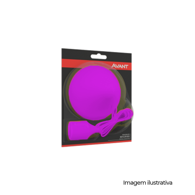 PENDENTE BENJAMIN 1XE27 ROSA