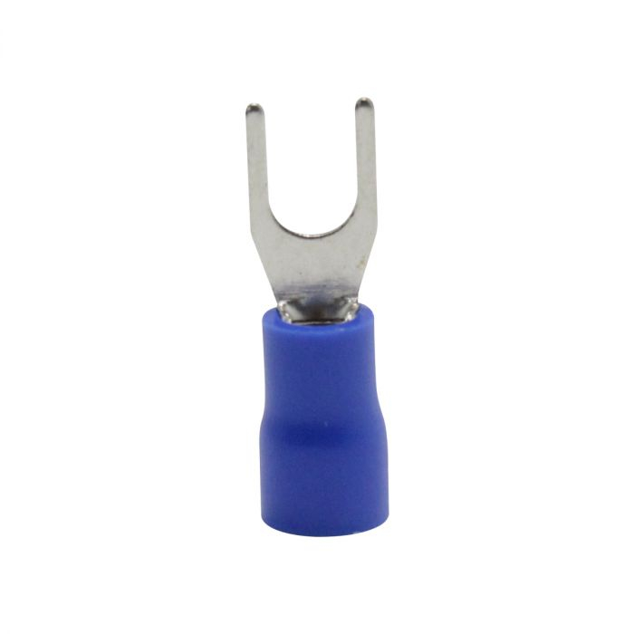 TERMINAL PRE-ISOLADO FORQUILHA 1,5 - 2,50MM FURO 4.3 AZ COD 62805-U