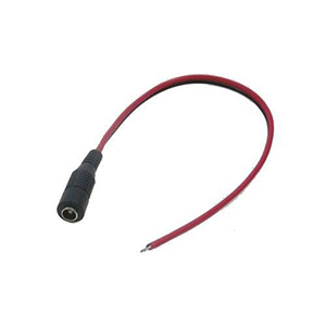 CONECTOR C/ RABICHO J4 30CM 2,1X5,5 - COD 15.165.1