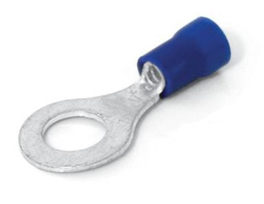 TERMINAL PRE ISOLADO OLHAL M6 AZ 1,3-2,6MM - COD AN2436-C
