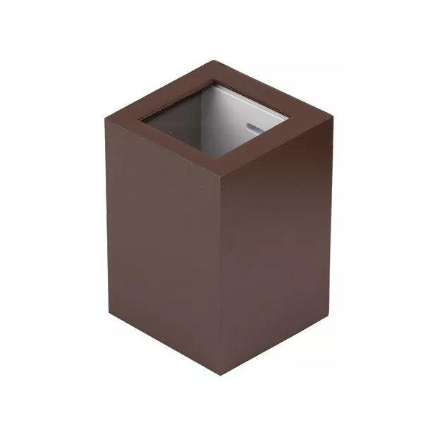 ARANDELA FRANKFURT 60MM AL 2 FACHOS G 1XG9 MARROM