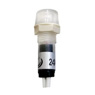 SINALEIRO CCA 9MM LED BRANCO - 24VA /VCC. COD 8649